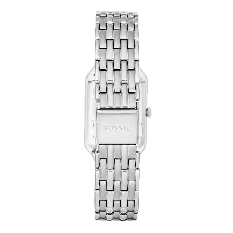 Fossil Raquel Three-Hand Date Silver-tone Ladies Watch- ES5221